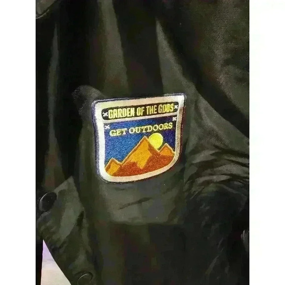 JORDAN Like Mike Gatorade Coaches Jacket sz M Medium Black Orange Retro - Picture 5 of 5